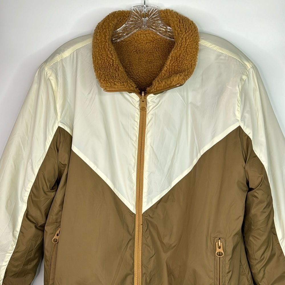 Zyia Active Reversible Camel Sierra Fleece Jacket XXL - Picture 2 of 10